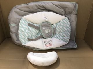 2 X ASSORTED BABY ITEMS TO INCLUDE MUNCHKIN SWING BALANCELLE: LOCATION - BR16