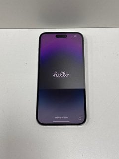 APPLE IPHONE 14 PRO MAX 256 GB SMARTPHONE IN PURPLE: MODEL NO A2894 (UNIT ONLY, MINOR COSMETIC IMPERFECTIONS) [JPTM128005]. THIS PRODUCT IS FULLY FUNCTIONAL AND IS PART OF OUR PREMIUM TECH AND ELECTR