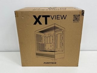 PHANTEKS XT VIEW PC CASE IN BLACK. (WITH BOX & ALL ACCESSORIES) [JPTM128113]. (SEALED UNIT). THIS PRODUCT IS FULLY FUNCTIONAL AND IS PART OF OUR PREMIUM TECH AND ELECTRONICS RANGE