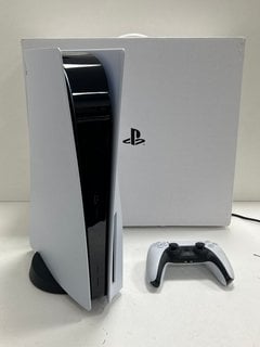 SONY PLAYSTATION 5 825GB GAMES CONSOLE: MODEL NO CFI-1216A (WITH BOX & ALL ACCESSORIES, MINOR COSMETIC IMPERFECTIONS) [JPTM127888]. THIS PRODUCT IS FULLY FUNCTIONAL AND IS PART OF OUR PREMIUM TECH AN