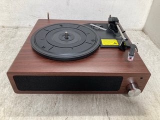 A6 RETRO TURNTABLE RECORD PLAYER: LOCATION - E4