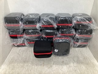 QTY OF KHANKA HARDSHELL PROTECTIVE BOXES IN BLACK AND RED: LOCATION - E4