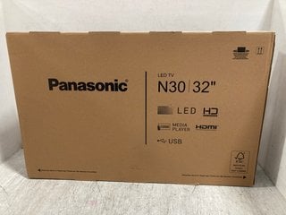 PANASONIC 32''N30 LED TELEVISION - RRP - £229: LOCATION - E0