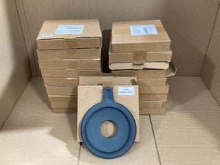 QTY OF SMALL HOLE SILICONE SEAL COVERS IN GREY: LOCATION - E11