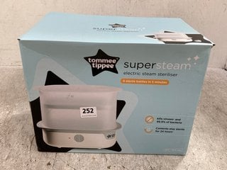 TOMMEE TIPPEE SUPER STEAM ELECTRIC STEAM STERILISER: LOCATION - E13