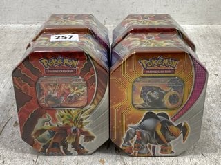 4 X ASSORTED POKEMON TRADING CARD PACKS (SEALED): LOCATION - E13