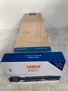 VAX BLADE 4 PET CORDLESS VACUUM CLEANER TO INCLUDE VAX CORDLESS PRO KIT 2: LOCATION - E14