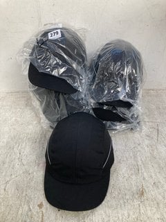 QTY OF HPBC PREM SERIES INDUSTRIAL BUMP CAPS IN BLACK: LOCATION - E14