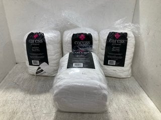 4 X PACKS OF CARESS PROFESSIONAL NECK WOOL 1.81KG: LOCATION - E15