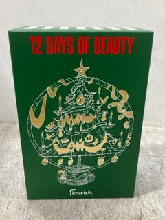 FENWICK 12 DAYS OF BEAUTY ADVENT CALENDAR - RRP - £200: LOCATION - E1