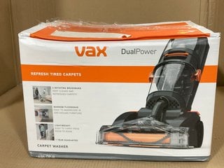 VAX DUAL POWER CARPET WASHER - RRP - £100: LOCATION - F16