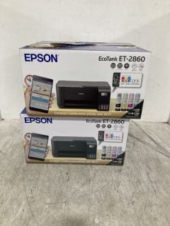 2 X EPSON ECOTANK ET - 2860 PRINTERS: LOCATION - F14