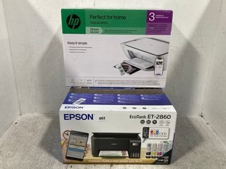 EPSON ECOTANK ET - 2860 PRINTER TO INCLUDE HP DESK JET 2820E PRINTER: LOCATION - F13