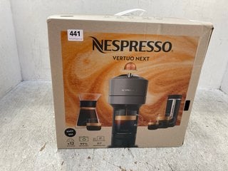 NESPRESSO VERTUO NEXT COFFEE MACHINE - RRP - £99: LOCATION - F10