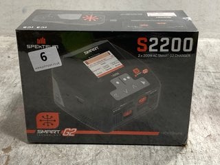 SPEKTRUM SMART TECHNOLOGY S2200 2 X 200W AC SMART G2 CHARGER - RRP - £256: LOCATION - E0