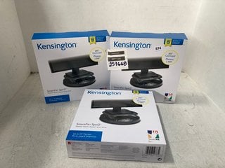 3 X KENSINGTON SMART FIT SPIN2 MONITOR STANDS: LOCATION - G10