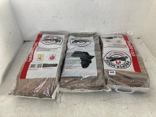 3 X PACKS OF PROPER WOOD HARD WOOD LOGS FOR FIRES: LOCATION - G12