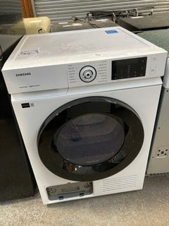 SAMSUNG SERIES 5 9KG TUMBLE DRYER IN WHITE: MODEL DV90BBA245AWEU - RRP £850: LOCATION - A1