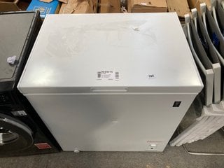 RUSSELL HOBBS 198 LITRE FREESTANDING CHEST FREEZER IN WHITE: MODEL RH198CF0E1W - RRP £219: LOCATION - A1