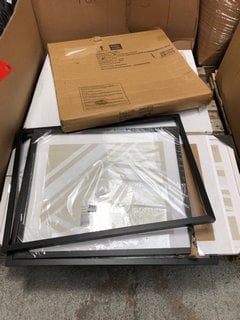 PALLET OF ASSORTED JOHN LEWIS & PARTNERS HOMEWARE ITEMS TO INCLUDE ANYDAY THIN GOLD EDGE ROUND MIRROR - SIZE 65CM: LOCATION - A3