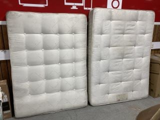 TUFTED ORTHO BACK CARE RANGE KINGSIZE SPRUNG MATTRESS TO ALSO INCLUDE WILLOW POCKET SPRUNG MATTRESS: LOCATION - A3