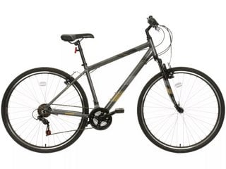 APOLLO GURU MENS HYBRID BIKE IN SILVER - RRP £225: LOCATION - A2