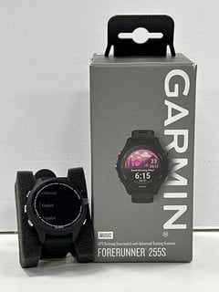 GARMIN FORERUNNER 255S GPS RUNNING SMARTWATCH IN BLACK. (WITH BOX AND CHARGER CABLE) [JPTM128080]