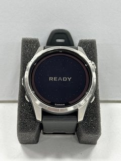 GARMIN FENIX 7S PRO SOLAR SMARTWATCH IN SILVER / BLACK. (UNIT ONLY) [JPTM128119]