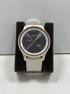 GARMIN VIVOMOVE SPORT SMARTWATCH IN IVORY. (UNIT ONLY) [JPTM128120]