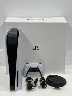 SONY PLAYSTATION 5 825 GB GAMES CONSOLE IN WHITE: MODEL NO CFI-1116A (WITH BOX AND ACCESSORIES) [JPTM128017]