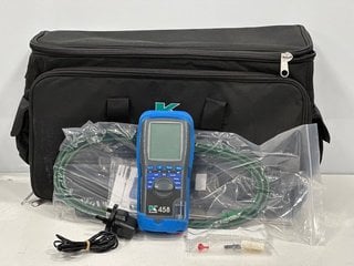 KANE 458 FLUE GAS / AIR QUALITY ANALYSER. (WITH ACCESSORIES (SEE PICTURES)) [JPTM128134]