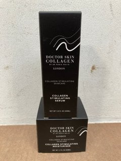 DOCTOR SKIN COLLAGEN 30ML COLLAGEN STIMULATING SERUM TO ALSO INCLUDE DOCTOR SKIN COLLAGEN 50ML COLLAGEN STIMULATING MOISTURISER - COMBINED RRP £235: LOCATION - C3