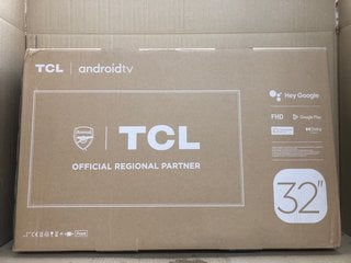 TCL 32 INCH ANDROID FHD TV (SEALED) - RRP £130: LOCATION - C2