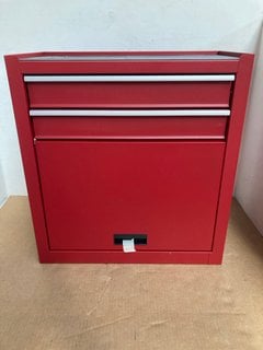 COSTWAY 6 DRAWER RED DETACHABLE TOOL STORAGE CABINET - RRP £164: LOCATION - A3