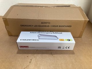 BOX OF SOLENT LED EMERGENCY BULKHEAD LIGHT: LOCATION - A4