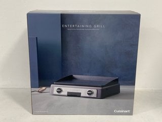 CUISINART PL60U HOT PLATE ENTERTAINING GRILL & GRIDDLE - RRP £250.00: LOCATION - FRONT BOOTH