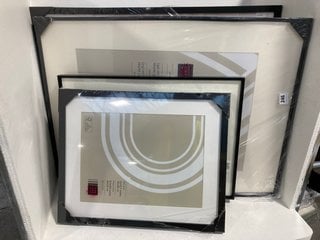 QTY OF ASSORTED HOUSEHOLD ITEMS TO INCLUDE JOHN LEWIS & PARTNERS PICTURE FRAME- WALL MOUNTED: LOCATION - A7