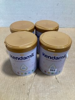 4 X KENDAMIL FIRST INFANT FORMULA MILK BBE: SEPT 2026: LOCATION - A11