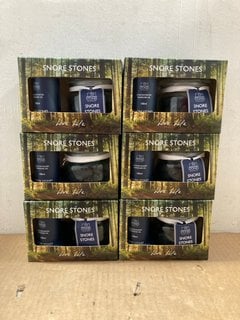 6 X CORINCRAFT SNORE STONES GIFT SETS: LOCATION - A12