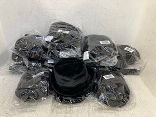 QTY OF HELENE BERMAN BUCKET HATS IN BLACK: LOCATION - B6