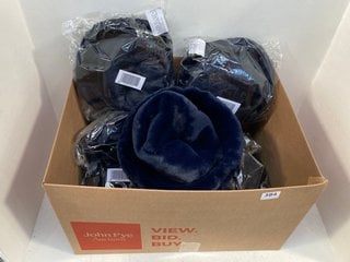 QTY OF HELENE BERMAN BUCKET HATS IN NAVY BLUE: LOCATION - B5