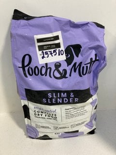 POOCH & MUTT SLIM & SLENDER COMPLETE DRY FOOD BBE: DEC 2025: LOCATION - B2