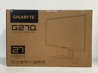 GIGABYTE G270 27" GHD GAMING MONITOR - RRP £422.99: LOCATION - FRONT BOOTH