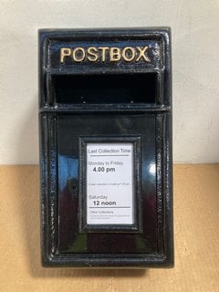 ACL BLACK SMALL POST BOX: LOCATION - B7