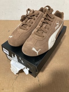 PUMA SPEEDCAT ARCHIVE TRAINERS IN HAUTE COFFEE/FROSTED IVORY UK SIZE 6.5: LOCATION - B8