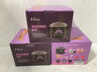 3 X AZAM WAXING KITS: LOCATION - B11