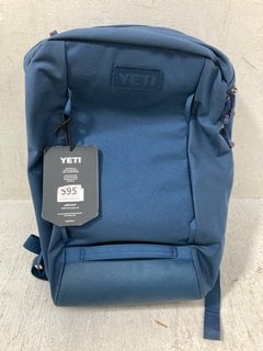 YETI CROSSROADS BACKPACK IN NAVY BLUE: LOCATION - B11