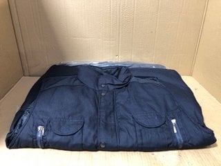 2 X CHAMPION NAVY BLUE JACKETS UK SIZE XL: LOCATION - B12