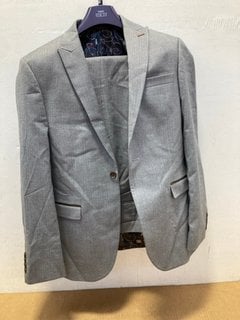 NEXT SLIM FIT 2 PIECE SUIT IN GREY UK SIZE 32IN/81.5CM, 40REG: LOCATION - B15