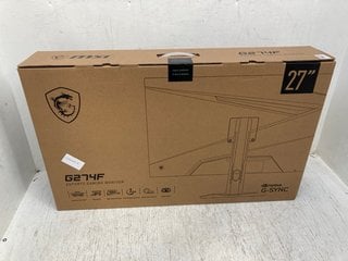 MSI 27 INCH GAMING MONITOR - MODEL: G274F - RRP £110: LOCATION - C15